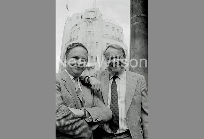 John Timpson & Brian Redhead - Broadcasters Today on Radio 4 1980's