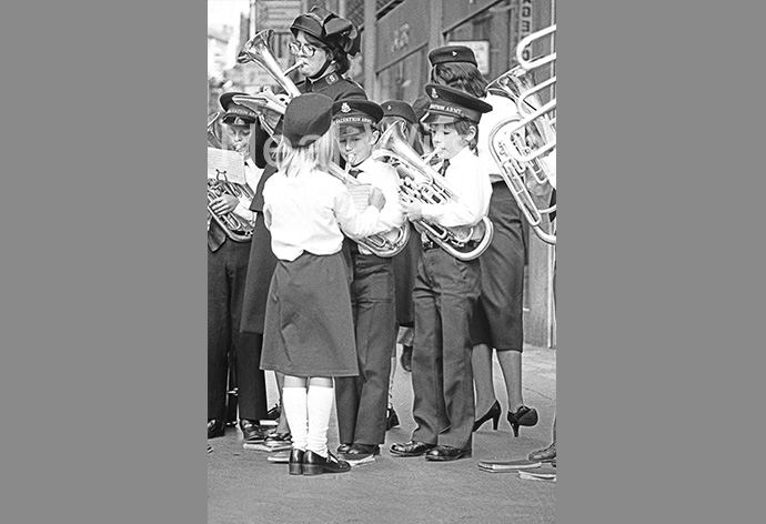 Salvation Army, Childrens Band, Oxford Street